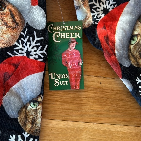 Ugly Union Cats Union Suit Pajama 2XL - Picture 5 of 10